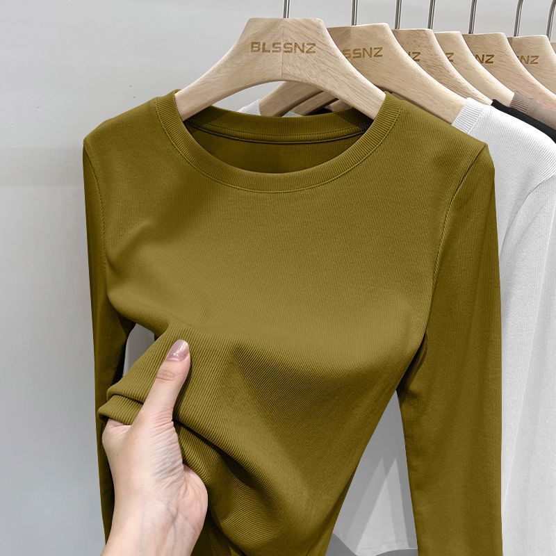 【라운드넥】진저 옐로우