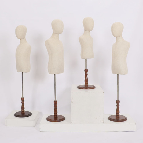 Children's model props children's clothing store half-body children's clothing display rack mannequin with head children's clothing model rack