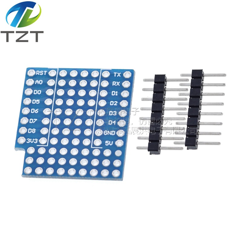 D1迷你双面插板面包板WIFI物联网开发板 面包板扩展版FOR D1MINI