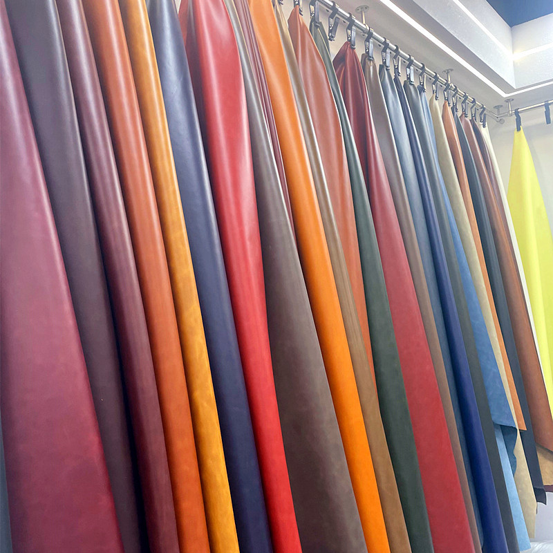 油蜡沙发皮 头层牛皮复古油皮自然裂纹家私改装家具皮料牛皮革