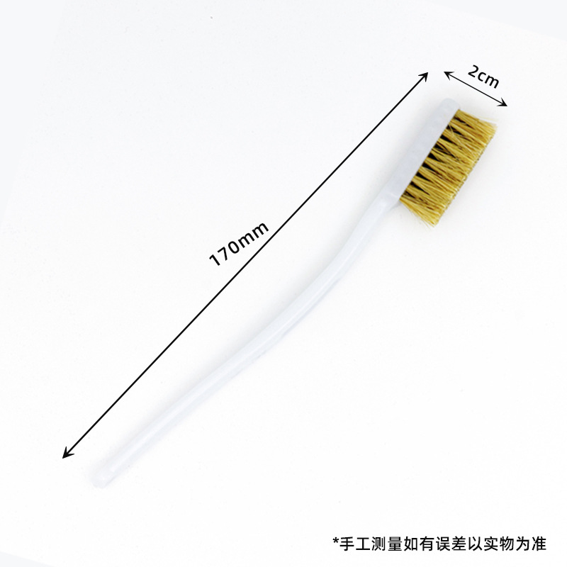 Cepillo de alambre Cepillo de pelo de cerdo Cepillo Wenwan de pelo suave Limpieza de pastas Eliminación de polvo Nuez Vajrayana Cepillo de herramientas Cepillo para zapatos