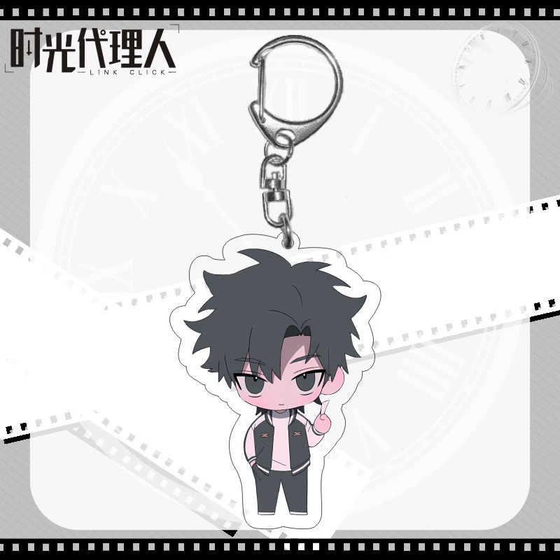 Cartoon acrylic double-sided pendant, keychain