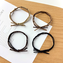 发绳少女简约多环结经典款发饰头饰韩版韩式高弹扎头发头绳不伤发
