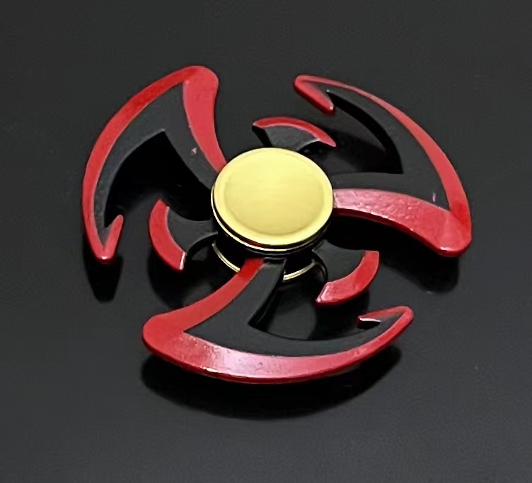 Huriken rojo (caja de plástico o caja de aleación de varios colores)