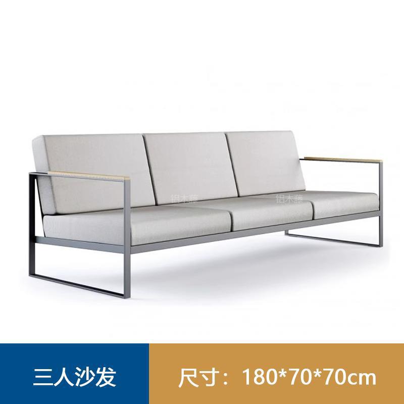 3인용 소파 그레이 [디럭스 에디션]