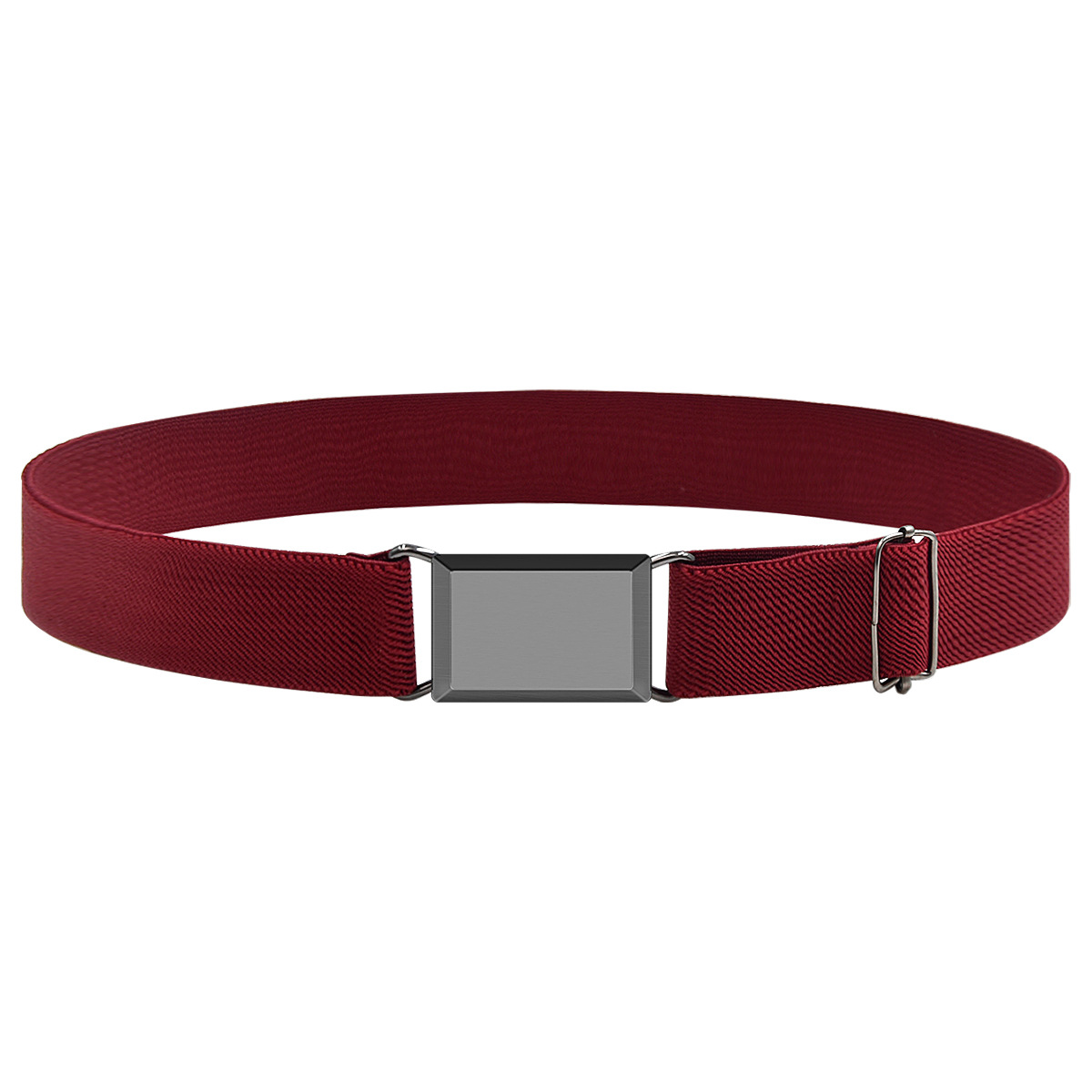 Cinturón perezoso transfronterizo en stock Cinturón de jeans con hebilla de longitud ajustable elástica para niños