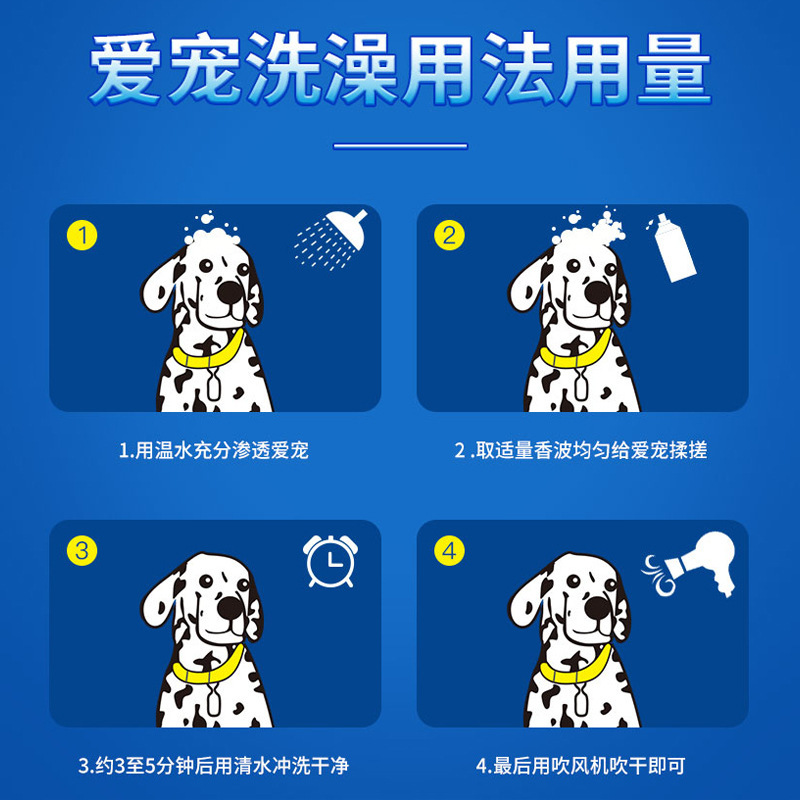 Mengxiangqu ペットスムースシャンプー 犬猫用ユニバーサルペットシャワージェルシャワー [フェレットフレグランス認定代替品]|undefined