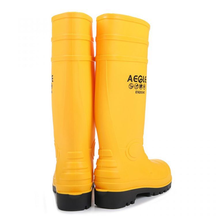 AEGLE/羿科 60700104 防砸防刺穿防静电耐酸碱PVC材质防护靴
