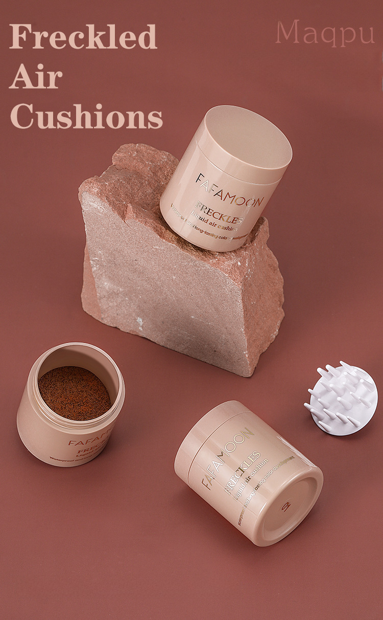 Naturlig naken smink freckle penna varmsäljande inte lätt att blekna vattentät tätning luftkudde fräknar FAFAMOON cross_voghion.com
