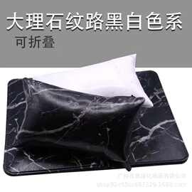 跨境美甲大理石纹 ins纯色手枕 套装美甲用品可折叠手枕厂家批发