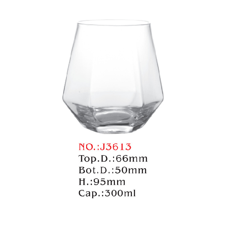 Taza de huevo cónica trapezoidal taza de cristal taza de whisky taza de vino de color galvanizado taza de té de leche