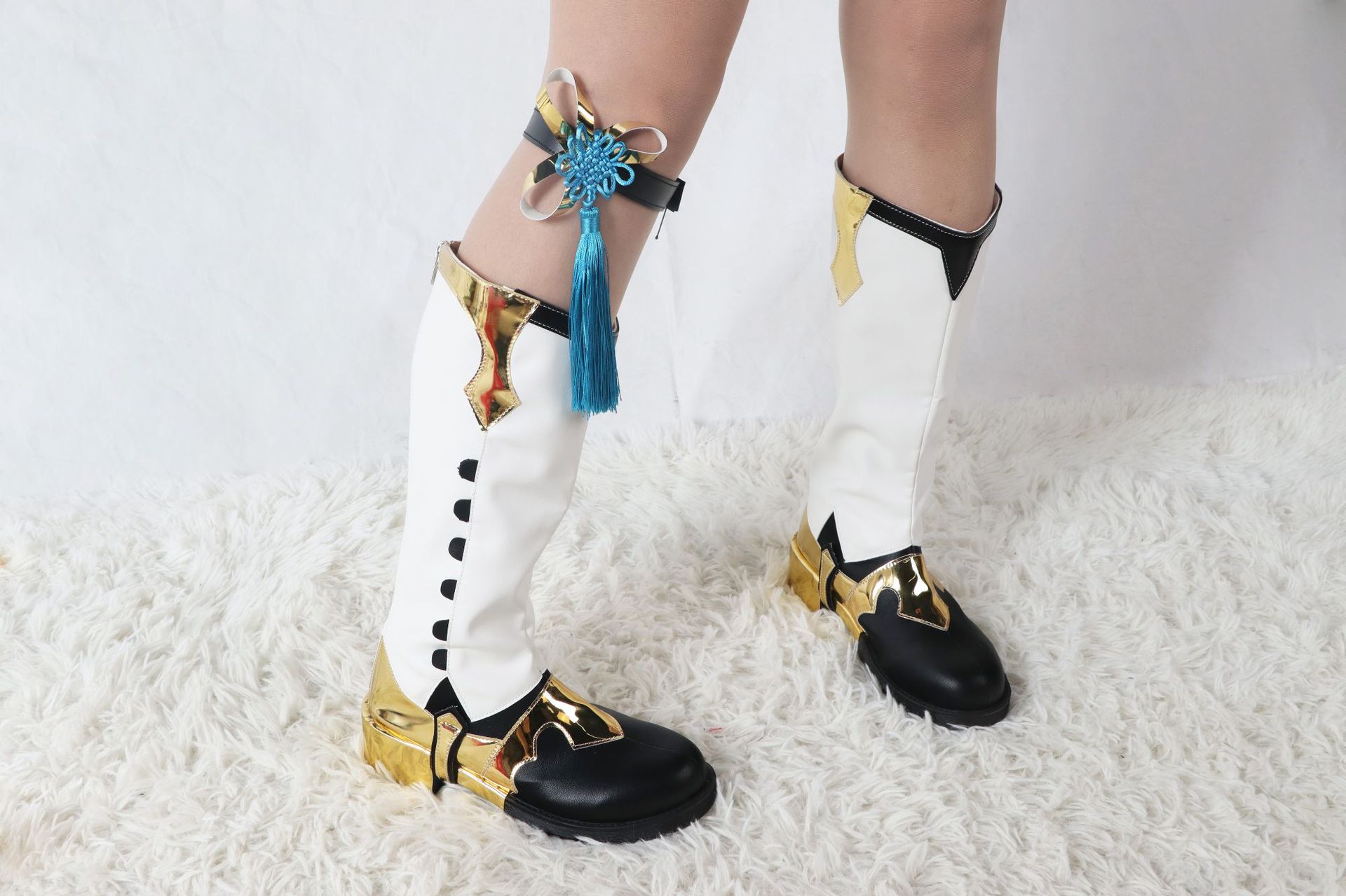 Genshin-traje Cos de animación de juego de impacto, Qingli Yue Hong Kong Feiyun Business Second Young Master Xingqiu, traje de Cosplay