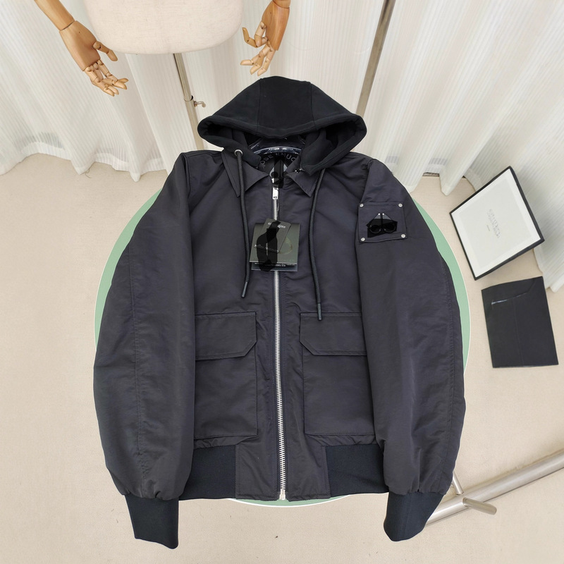 Cross-Border Trade Matte Black Label Small Scissors Knuckles Pilot Jacket Men's White Duck down Jacket Cross-Border Trade Matte Black Label Small Scissors Knuckles Pilot Jacket Men's White Duck down Jacket