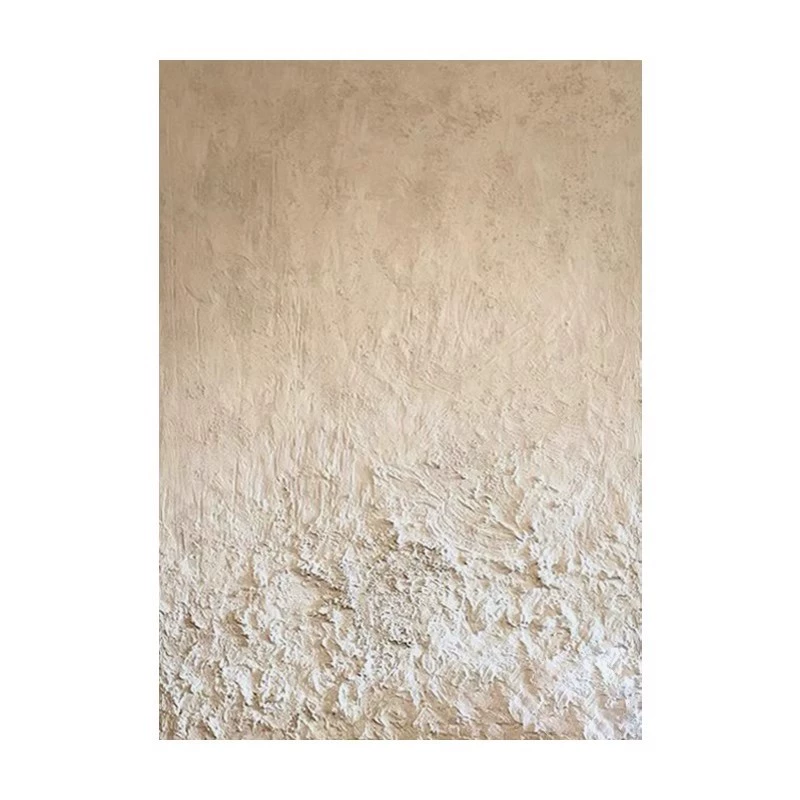 Pure hand-painted art abstract oil painting three-dimensional texture wabi-sabi style decorative painting restaurant B&B mural living room hanging painting