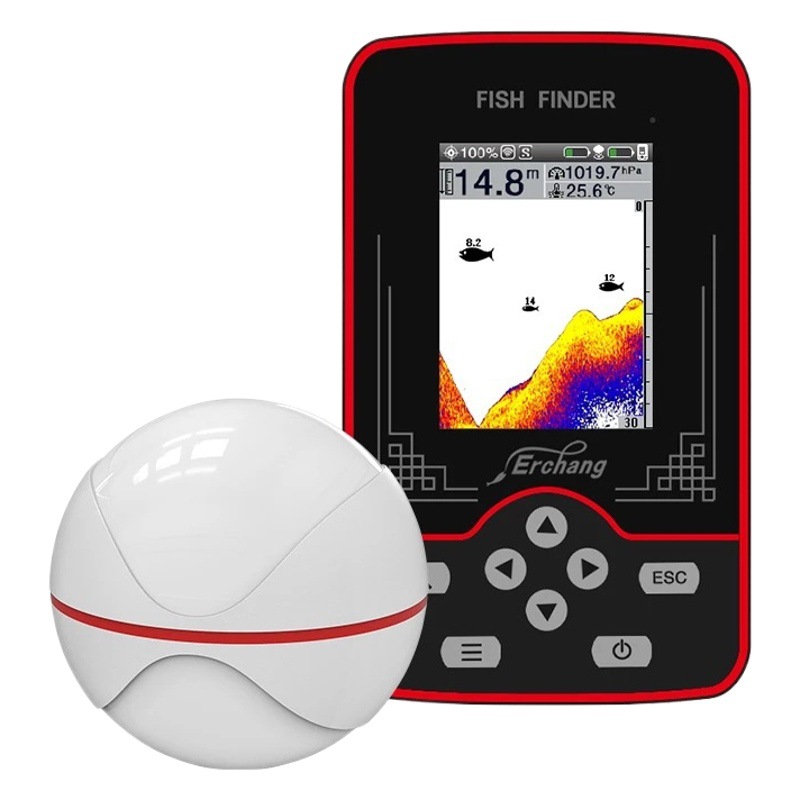 Fishing sea fishing fishing supplies underwater wireless fish finder mobile phone 3D smart visual HD sonar fish finder