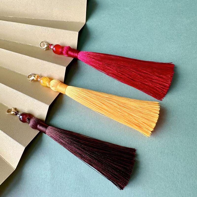Wholesale 8cm Lobster Clasp Tassel Hairpin Accessories Fan Sachet Jewelry Tassel Tassels