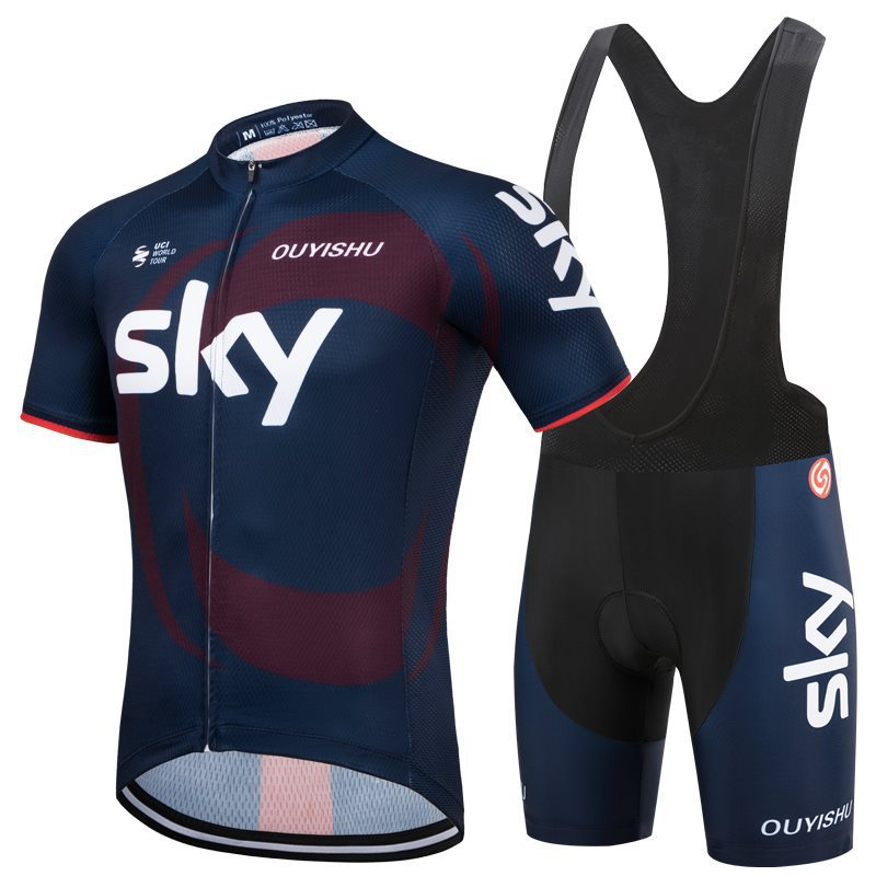 Traje corto con correa azul oscuro 22sky
