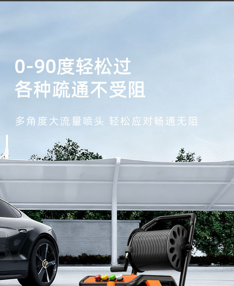 Commercial Car Washing Machine 220V Car Wash Shop Farm High Power Ultra-High Pressure 380V Cleaning Machine Water Gun Grab Water Pump