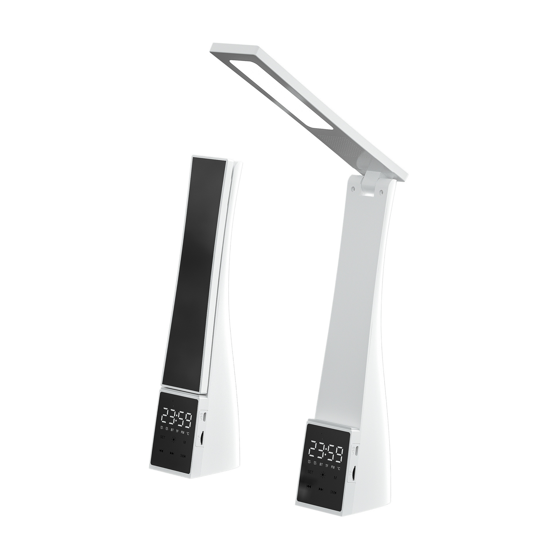 T1 multifunctional desk lamp white / Cross-border english version