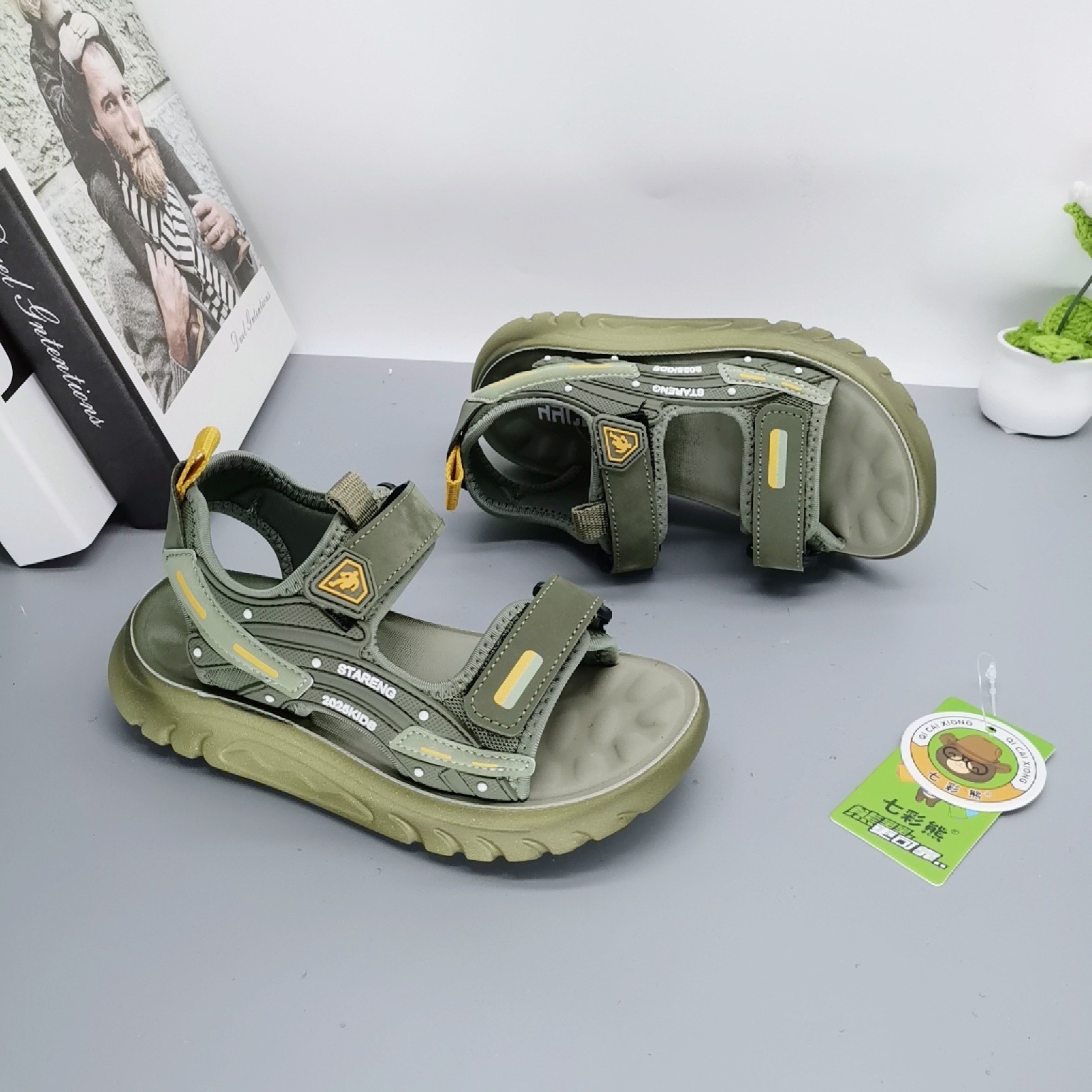 Sandalias Retro para Niños, Tallas 27-37, Verano 2026, Gran Venta, Zapatos Casuales Deportivos con Hebilla Ajustable, Zapatos de Playa