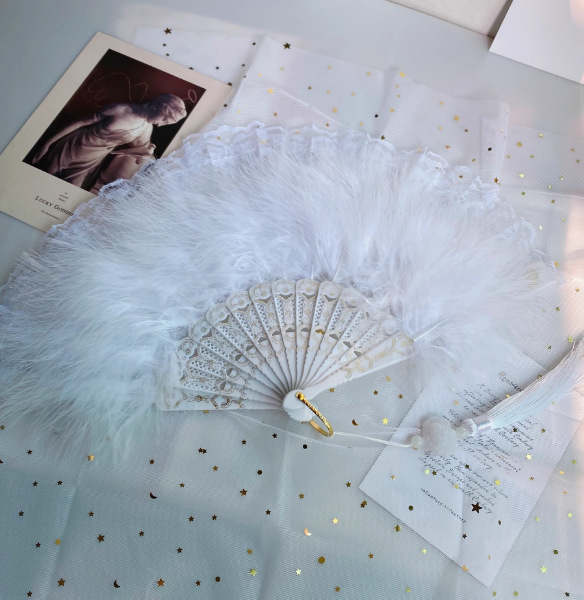 1920s retro estilo medieval de alta gama Gatsby accesorios idénticos plumas correa de cabeza guantes珍