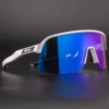 White frame blue film-3 lenses-luxury set