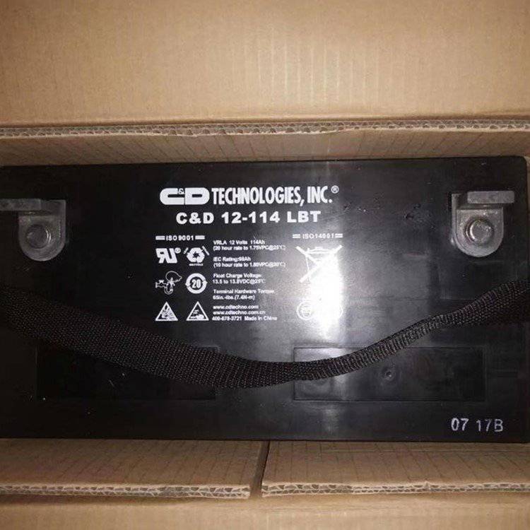西恩迪蓄电池C&D12-114LBT/12V114Ah大力神参数泰尔
