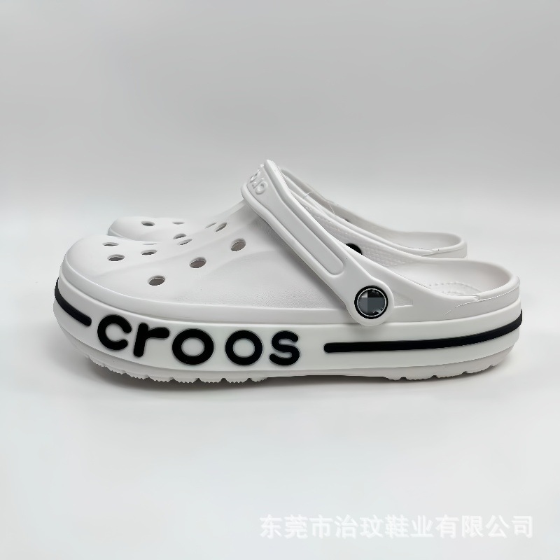 Cross Kidsren's Little Beiya Clogs Beach Shoes Girls' Non-Slip Sandals Boys' Toe-Toe Family Slippers Wholesale