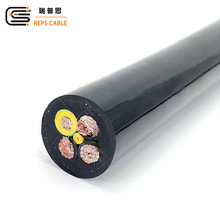 抗拉卷筒專用電纜耐磨聚氨酯18*1.5 24*2.5 36*1多芯起重滾筒線