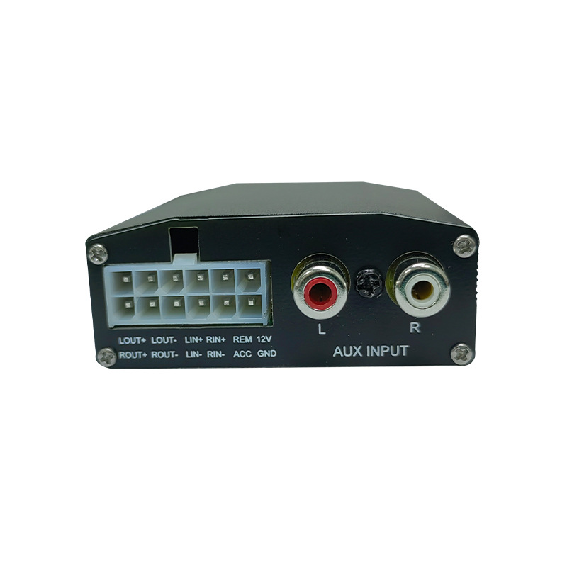 자동차 베이스 파워 앰프 사전 프로세서 다기능 파워 앰프 자동차 고성능 소형 전문 파워 앰프