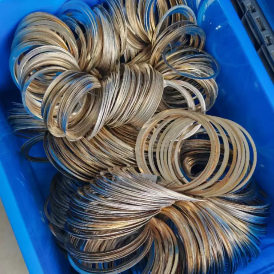 金属密封叠环双层密封环双环式防尘机械密封件轴承叠环银导电环