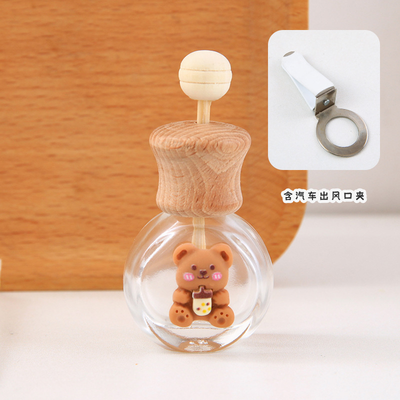 다크 브라운 밀크 티 베어