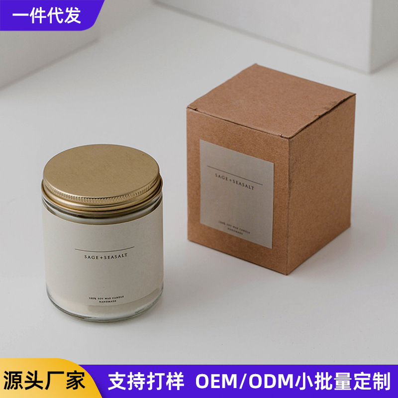 Transfronterizo simple romántica vela de bananas decoración de diseño de vidrio vela hecha a mano regalo de cumpleaños