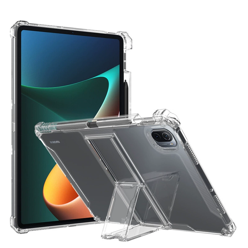 Подходит для защитного чехла Xiaomi планшета 5, углеродное волокнистое полотно поддержка MIPAD5 PRO quadruple airbag анти-удар прозрачность