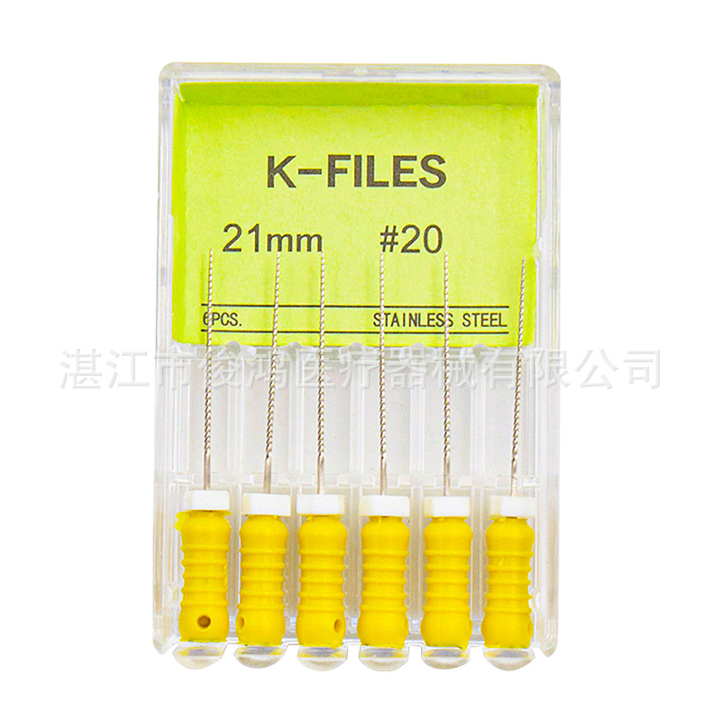 Limas de Endodoncia, Limas K de Acero Inoxidable, Limas H, Limas H-FILES, Limas K-FILES, Limas de Endodoncia de Acero Inoxidable, Transfronterizas