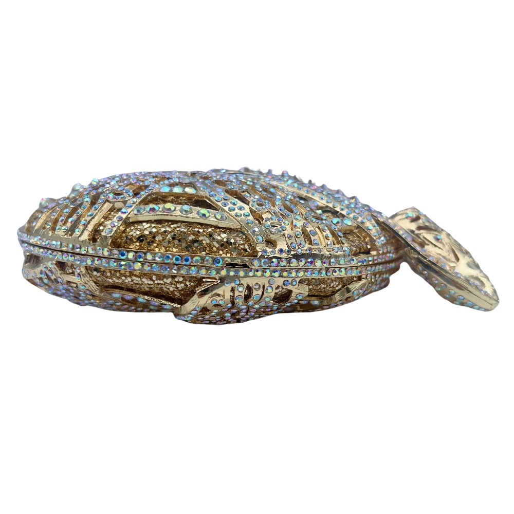Cobra Rhinestone bolsa hueco cobra egipcio diamantes bolsas de banquete diamantes bolsas de mano de mujer