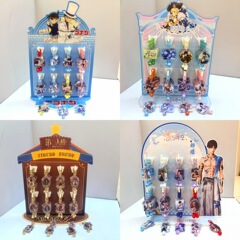 新しい二次元スターペンダントスターアニメ周辺アクリルベルペンダントバックパックキーペンダント卸売