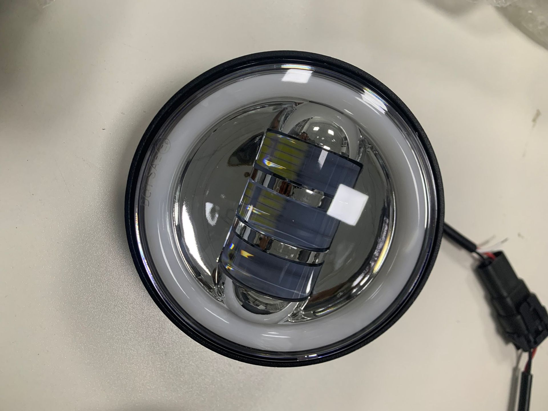 Suitable for Cross-Border Harley Turn Signals, 4.5inch Fog Lights, Led Auxiliary Lights, Wrangler Car Modified Headlights, Front Fog Lights