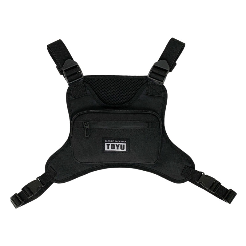 Tactical Chest Bag New Korean ins Tactical Vest Bag Tooling Chest Bag Outdoor Sports Multifunctional Cross-border Chest Bag