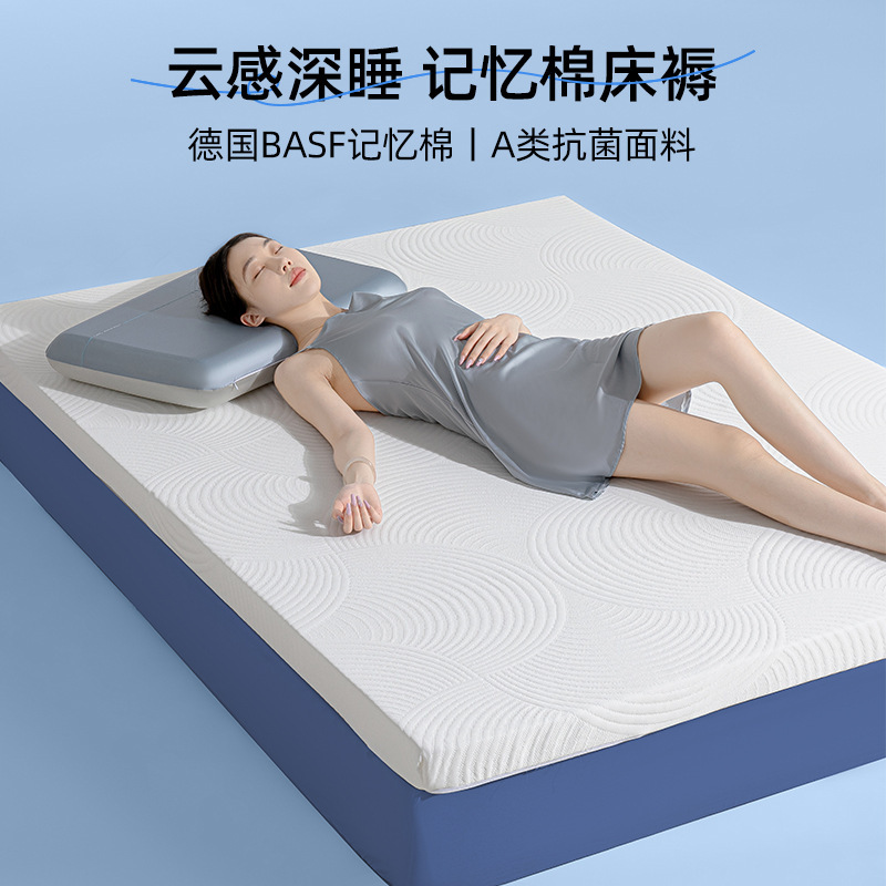 Memory Foam Mattress Soft Cushion Home Bedroom Tatami Student Dormitory Single Mattress Pad Rental Special Removable