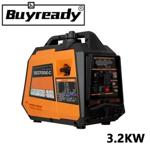 220V 3.2Kw 142Cc Gasoline Generator Inverter Portable Household Silent Rv Outdoor Camping Charging