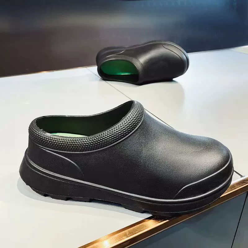 Winter slippers, work non-slip waterproof bag, slide platform, footwear