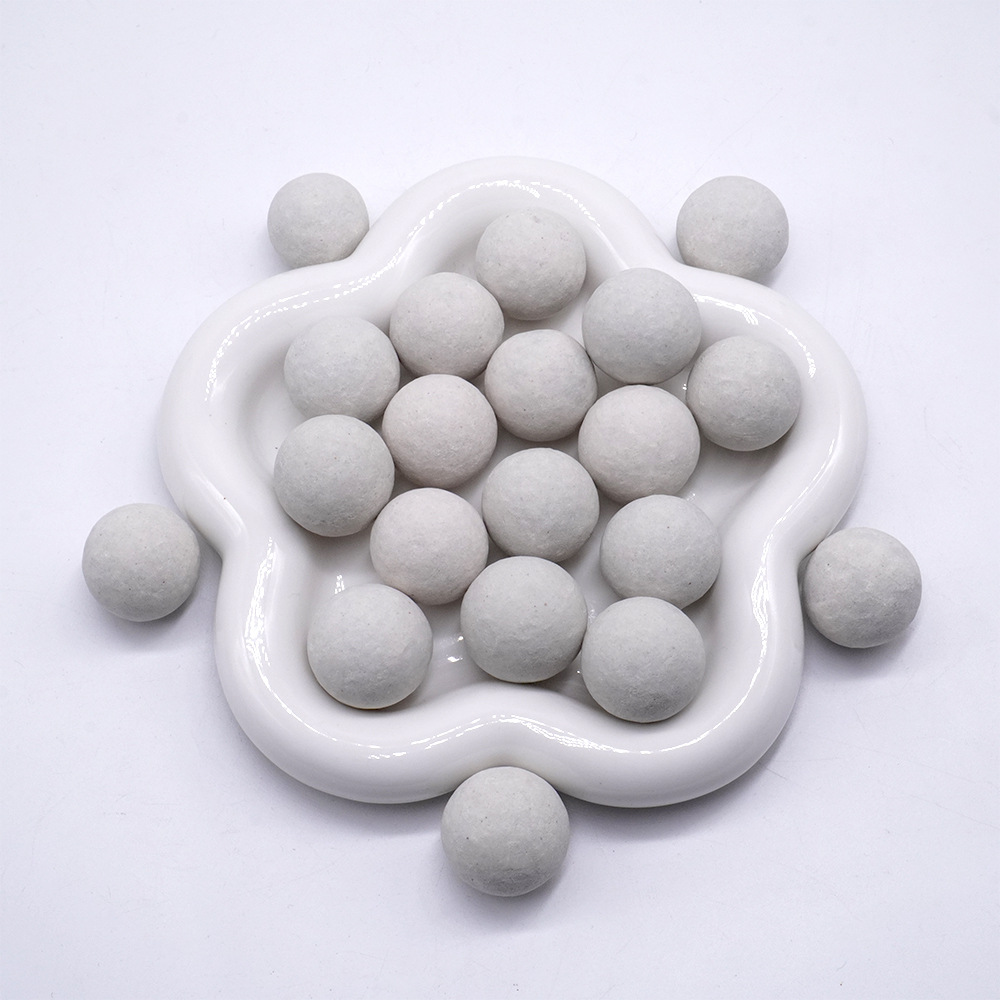 萍乡金丰供应氧化铝蓄热瓷球化工填料化工瓷球 支撑球