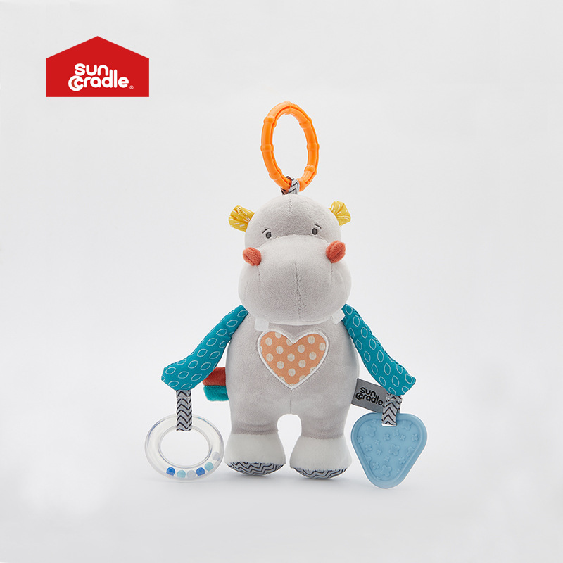 Suncradle Hippo Bed Hanging Stroller Pendant Original Design0-3 Year Old Baby Toy