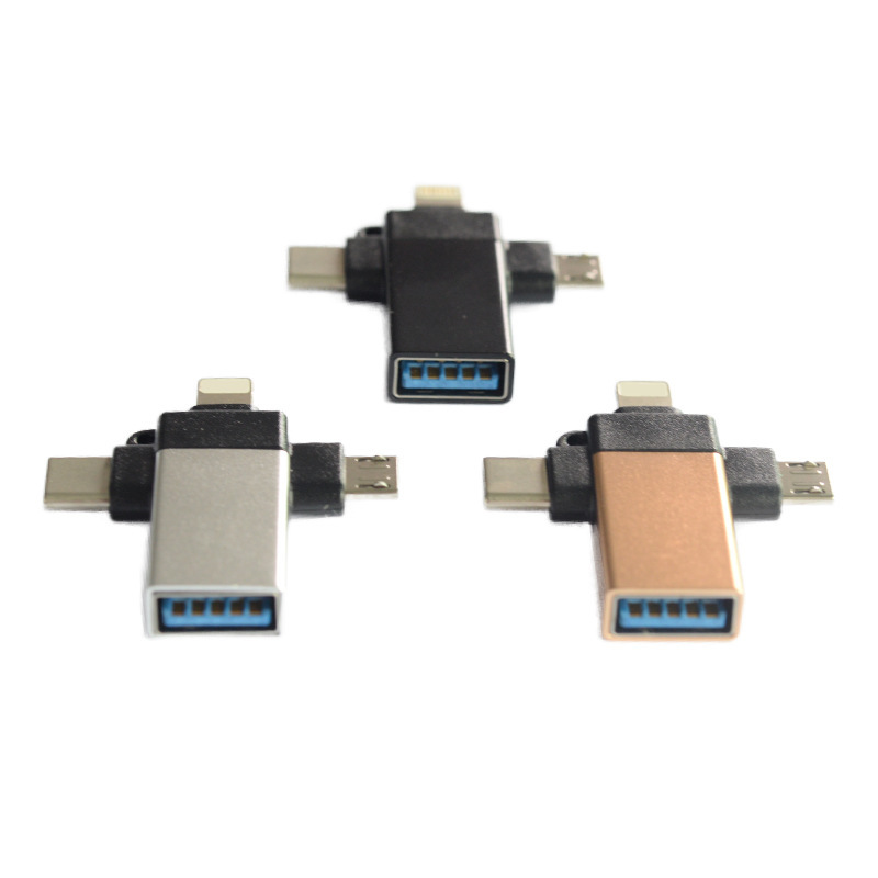 OTGアダプター Type-C Android対応 Apple携帯電話用 USB3.0インターフェース Uディスクコンバーター 越境で人気|undefined