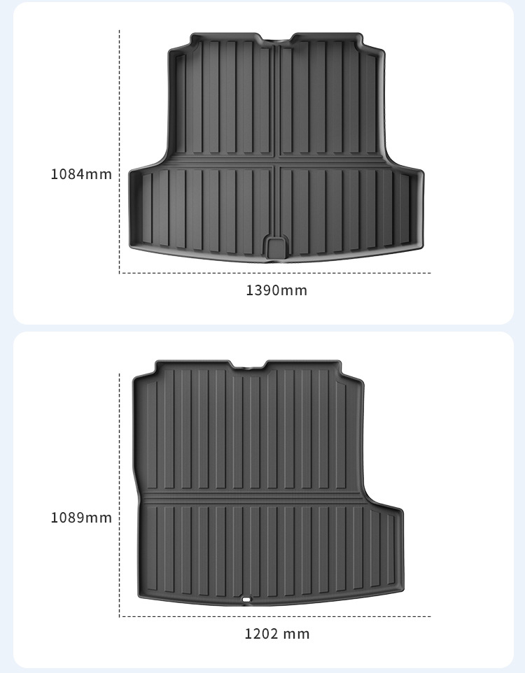 Suitable for 22-26 Models of Nissan Altima Car Floor Mats, Stain-Resistant, Fully Environmentally Friendly Tpe Floor Mats, Trunk Mat