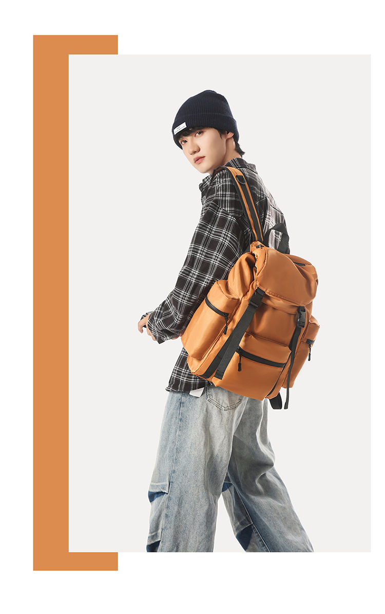 Sports Outdoor Mountaineering Large-capacity Hiking Bag, Personalized Couple's Workwear Backpack_voghion.com