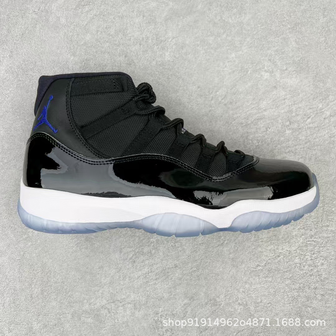 1: 1 original en el extranjero Jordan AJ11 verdadero cojín de carbono con amortiguación inferior 48.5 zapatillas de baloncesto masculinas y femeninas image 5