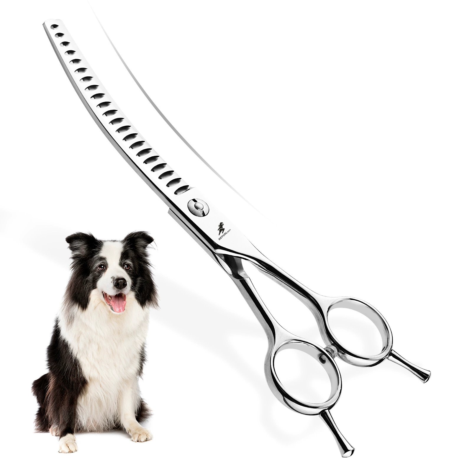 7,0-дюймовые двухвостые рыбьи кости с плотными зубами