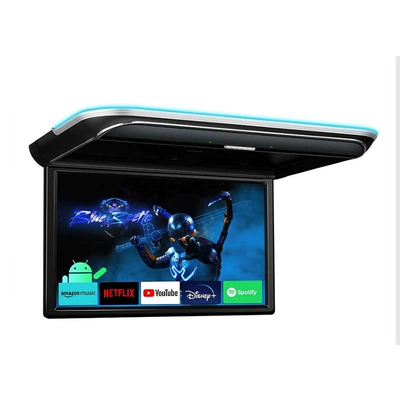 Ceiling-Mounted Android Display Screen, Car display